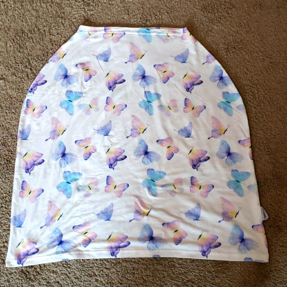Girl nursing/car seat cover